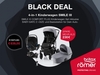 Britax Römer SMILE III Black Deal Frost Grey/Black COMFORT PLUS BUNDLE (inkl. Sportwagen,  Kinderwagenaufsatz,  BABY-SAFE i-SIZE Cosmos Black,  Flex Bas