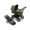 Bugaboo Donkey 5 Mono Complete Black/Forest Green Kinderwagen-Set mit Liegewanne und Sitz