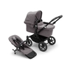 Bugaboo Donkey 5 Mono Complete Black/Grey Melange Kinderwagen-Set mit Liegewanne und Sitz