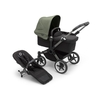 Bugaboo Donkey 5 Mono Complete Graphite/Midnight-Black/Forest Green Kinderwagen-Set mit Liegewanne und Sitz