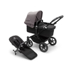Bugaboo Donkey 5 Mono Complete Midnight-Black/Grey Melange Kinderwagen-Set mit Liegewanne und Sitz