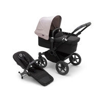 Bugaboo Donkey 5 Mono Complete Midnight-Black/Misty White Kinderwagen-Set mit Liegewanne und Sitz