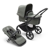 Bugaboo Fox 5 Forest Green Kinderwagen-Set mit Liegewanne und Sitz