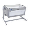 Chicco Beistellbett Next2me Magic inkl. Transporttasche Cool Grey