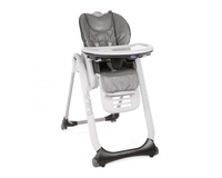 Chicco Hochstuhl Polly 2 Start - 4 Rollen Anthracite