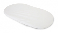 Childhome Matratzenbezug wasserdicht für Moseskorb weiß 80x40cm