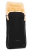 Christ Kinderwagen Lammfellfußsack Arosa Luxe black