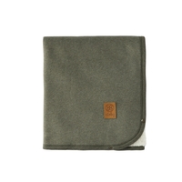 Cloby Multifunktionale Teddy Decke Forest Green