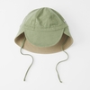 Cloby UPF50+ Wendbarer Sonnenhut 0-6 Monate Olive Green