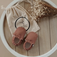Cosy Roots Veganer Krabbelschuh Chestnut Gr. 22