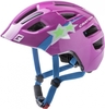 Cratoni Kinderhelm Maxster purple star glossy XS-S