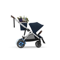 Cybex Kinderwagen e-GAZELLE S (Silver Frame) Ocean Blue