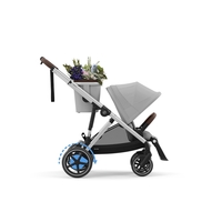 Cybex Kinderwagen e-GAZELLE S (Silver Frame) Stone Grey