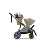 Cybex Kinderwagen e-GAZELLE S (Taupe Frame) Almond Beige