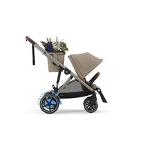 Cybex Kinderwagen e-GAZELLE S (Taupe Frame) Almond Beige