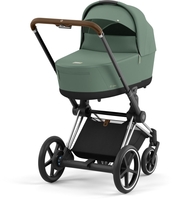 Cybex Kinderwagen e-Priam 4 Leaf Green / Chrome Brown