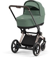 Cybex Kinderwagen e-Priam 4 Leaf Green / Rosegold