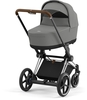 Cybex Kinderwagen e-Priam 4 Mirage Grey / Chrome Brown