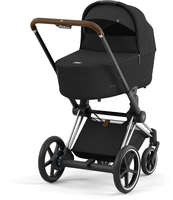 Cybex Kinderwagen e-Priam 4 Sepia Black / Chrome Brown