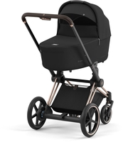 Cybex Kinderwagen e-Priam 4 Sepia Black / Rosegold