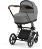 Cybex Kinderwagen Priam 4 Mirage Grey / Chrome Brown