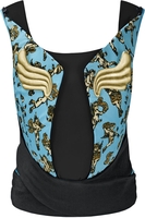 Cybex Platinum YEMA TIE Cherubs blue by Jeremy Scott black