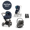 Cybex Priam 4 Set Angebot 2023 - Dark Navy / Rosegold - Mirage Grey