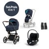 Cybex Priam 4 Set Angebot 2023 - Dark Navy / Rosegold - Sepia Black
