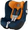 Cybex Sirona M2 I-Size inkl. Sensorsafe Tropical Blue navy blue Reboarder (Cybex Gold Line)