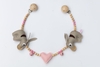 Deine Sommerliebe Kinderwagenkette Esel rosa