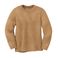 Disana Aran Pullover Karamell Gr. 110/116