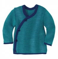 Disana Melange-Jacke 74/80 marine-lagoon