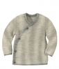 Disana Melange-Jacke 98/104 grau-natur