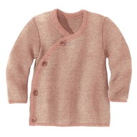 Disana Melange-Jacke Rosé-Natur Gr. 98/104