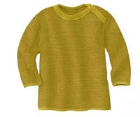 Disana Melange-Pullover 86/92 curry-gold