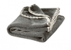 Disana Merino Schurwolldecke Melange anthrazit-grau 100x80cm