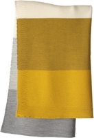 Disana Merino Strickschurwolldecke curry/gold 100x80cm