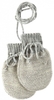 Disana Strick-Handschuhe Gr.0 grau-natur