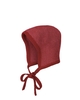 Disana Strick-Häubchen Gr.0 bordeaux-rose