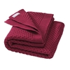 Disana Waben-Strickdecke 80x100 cm cassis