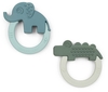 Done by Deer Beißring 2er Pack Deer Friends green/blue
