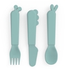 Done by Deer Besteck Set Kiddish Deer Friends blau