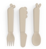 Done by Deer Besteck Set Kiddish Deer Friends sand