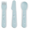 Done by Deer Foodie Besteck Set Happy Dots Blue
