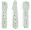 Done by Deer Foodie Besteck Set Happy Dots Green
