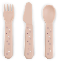 Done by Deer Foodie Besteck Set Happy Dots Powder