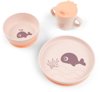 Done by Deer Foodie Dinner Set Wally Powder