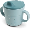 Done by Deer Foodie Spout Cup Happy Dots Blue