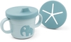 Done by Deer Foodie Spout/Snack Cup Elphee Blue