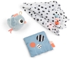 Done by Deer Kleines Sensory Spielzeug Set Birdee Blue